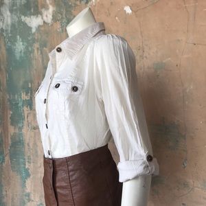 Maurice’s shirt wooden buttons steampunk LARP